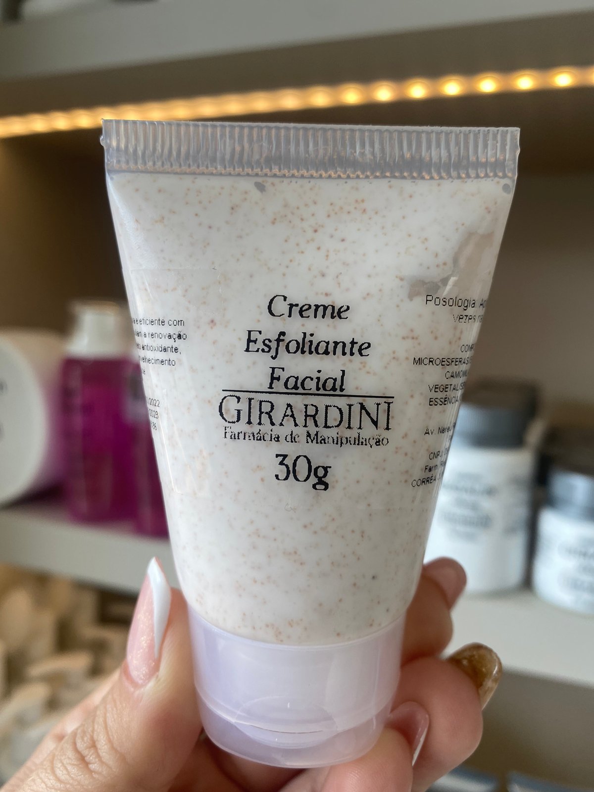 Creme Esfoliante Facial - 30g