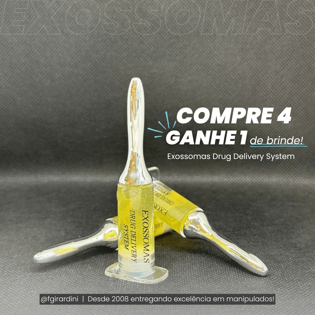 Compre 4 e ganhe 1 de brinde! Exossomas Drug Delivery System