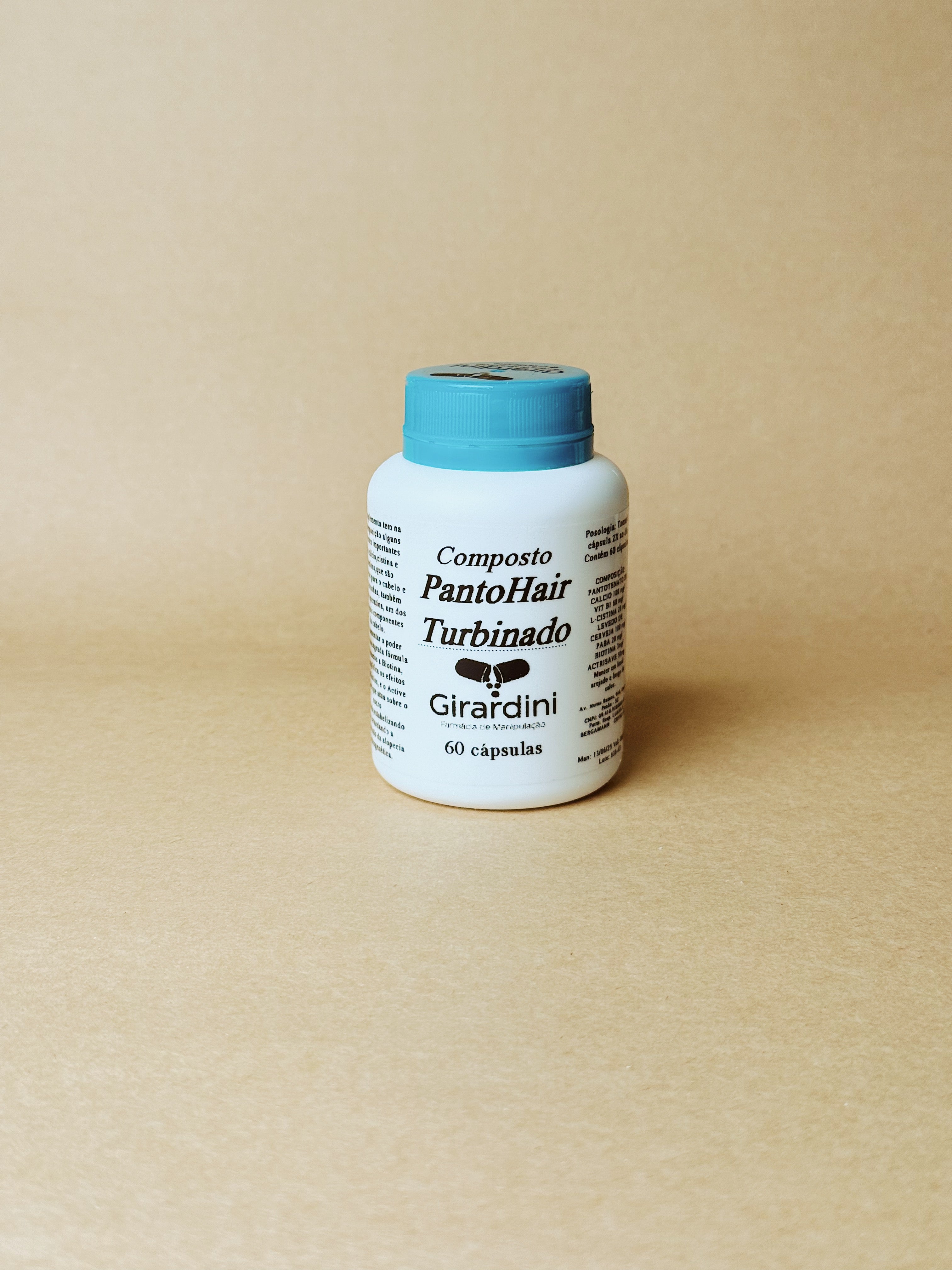 Composto para Cabelos - Turbinado - 60 cápsulas