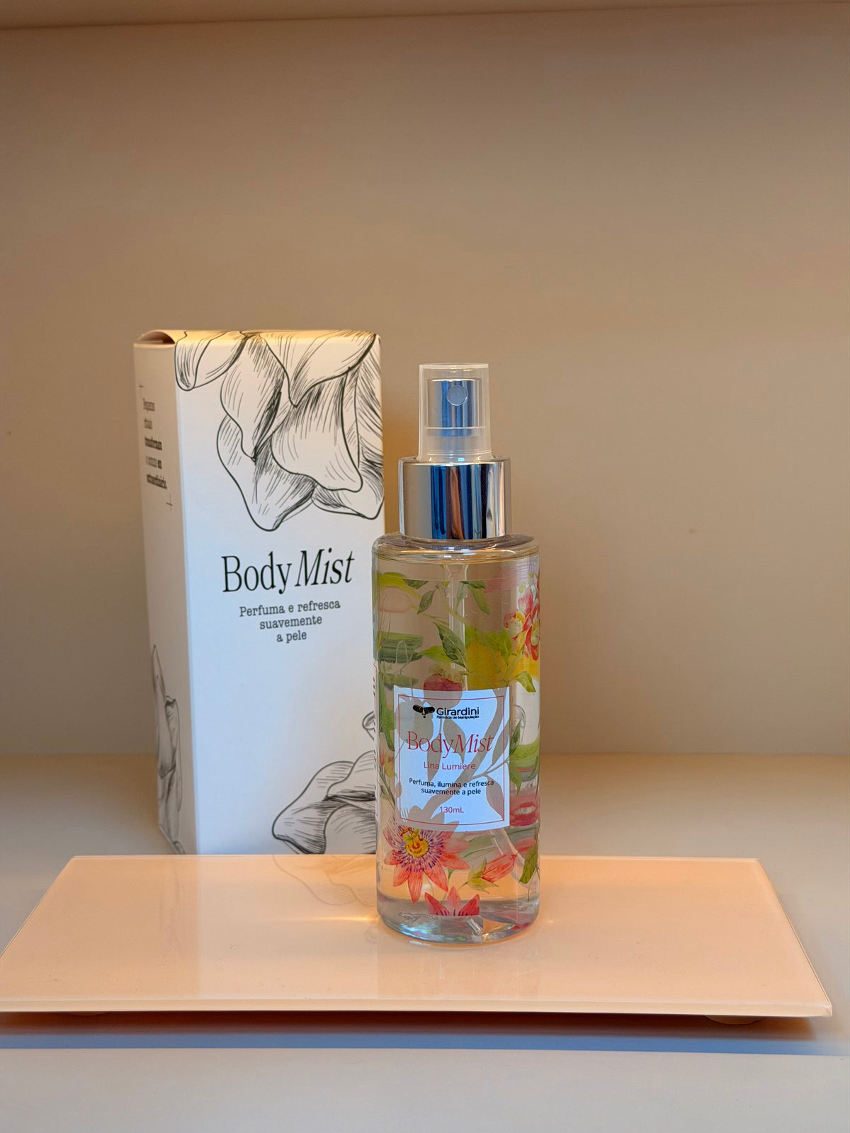 Body Mist Delina - linha Lumière Girardini