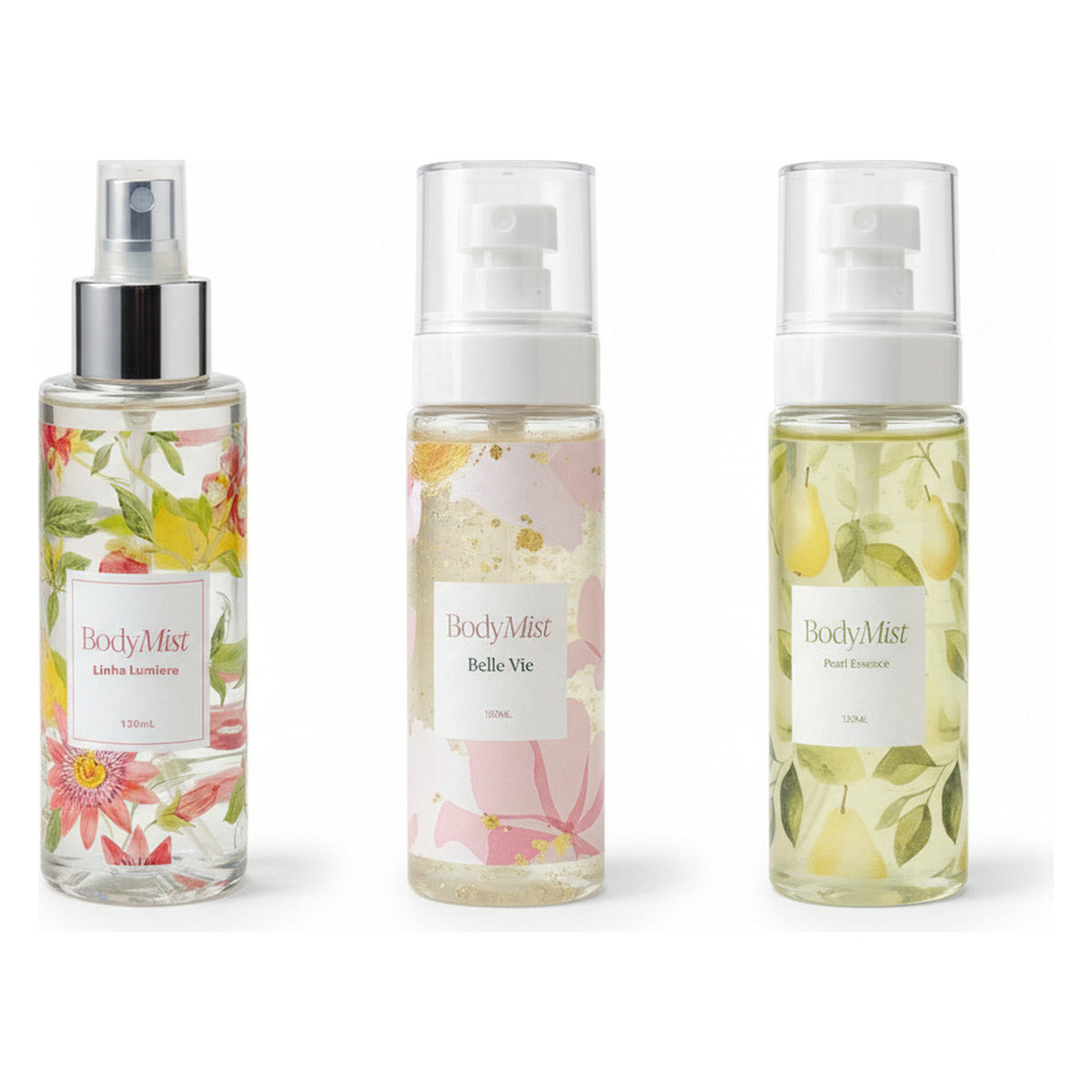 Trio Marcante - Linha Lumiere, Belle Vie e Pearl Essence
